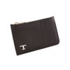 トッズ カードケース コインケース フラグメントケース メンズ レディース ユニセックス Tタイムレス ブラウン TOD’S XAMTSYF8300UGA S810 BROWN