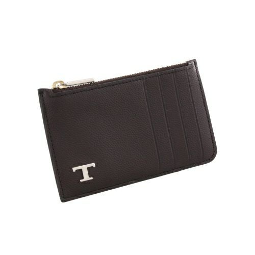 トッズ カードケース コインケース フラグメントケース メンズ レディース ユニセックス Tタイムレス ブラウン TOD’S XAMTSYF8300UGA S810 BROWN