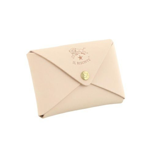 イルビゾンテ カードケース 名刺入れ レディース ホワイト IL BISONTE SCC031 PG0001 NA106B NATURALE