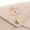 イルビゾンテ カードケース 名刺入れ レディース ホワイト IL BISONTE SCC031 PG0001 NA106B NATURALE