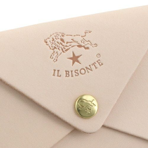 イルビゾンテ カードケース 名刺入れ レディース ホワイト IL BISONTE SCC031 PG0001 NA106B NATURALE