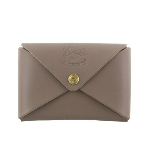 イルビゾンテ カードケース 名刺入れ レディース グレー IL BISONTE SCC031 PG0001 GY103B TORTORA