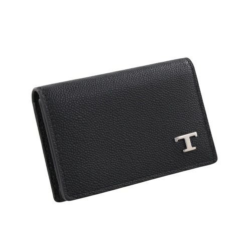 トッズ カードケース 名刺入れ メンズ Tタイムレス ブラック TOD'S