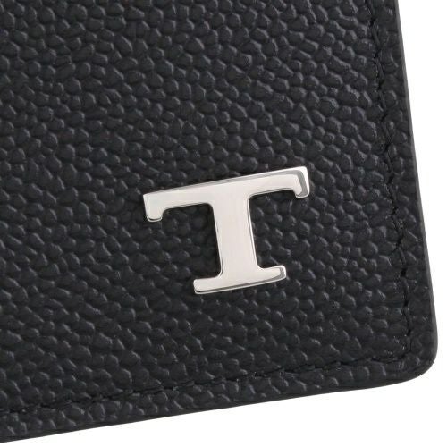 トッズ カードケース 名刺入れ メンズ Tタイムレス ブラック TOD’S XAMTSYF8200UGA B999 BLACK