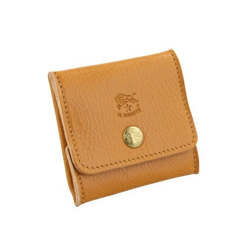 イルビゾンテ コインケース メンズ レディース ユニセックス ブラウン IL BISONTE SCP020 PV0001 OR176B MIELE