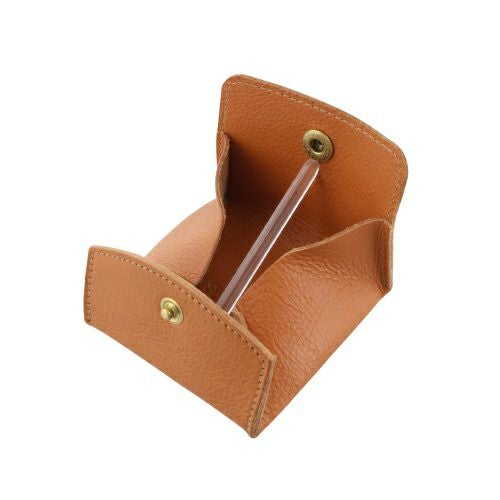 イルビゾンテ コインケース メンズ レディース ユニセックス ブラウン IL BISONTE SCP020 PV0005 CA101B CARAMEL