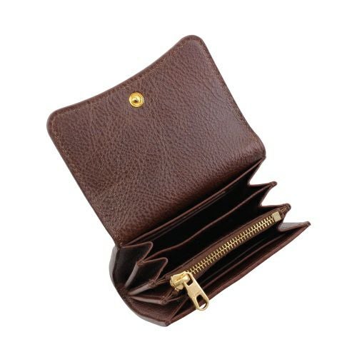 イルビゾンテ コインケース メンズ レディース ユニセックス ブラウン IL BISONTE SSW005 PVX001 BW400H MARRONE