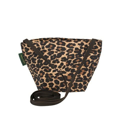 エルベシャプリエ ショルダーバッグ レディース ブラウン Herve Chapelier 1927F F12 PANTHERE TAUPE/09 NOIR