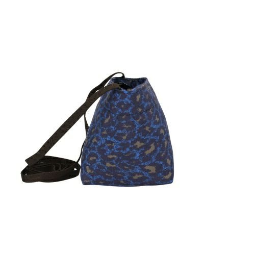 エルベシャプリエ ショルダーバッグ レディース ブルー Herve Chapelier 1927F F32 PANTHERE BLEUE/09 NOIR