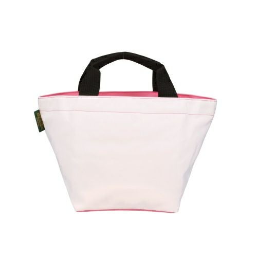 エルベシャプリエ ハンドバッグ レディース ホワイト Herve Chapelier 1027N 01 BLANC/56 ROSE INDIEN