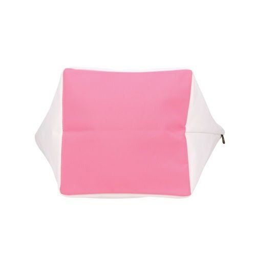 エルベシャプリエ ハンドバッグ レディース ホワイト Herve Chapelier 1027N 01 BLANC/56 ROSE INDIEN