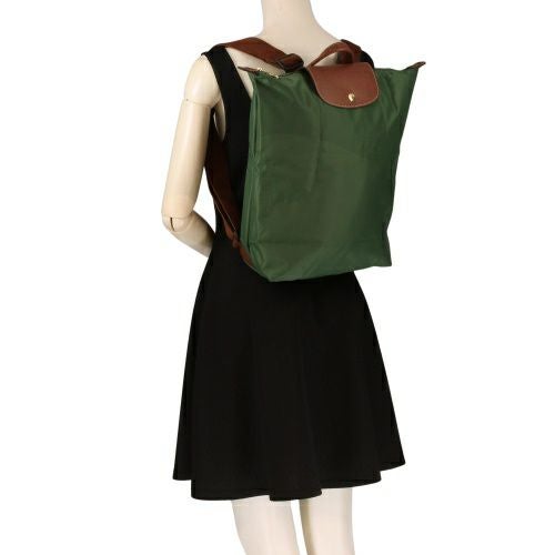 ロンシャン リュックサック レディース ル プリアージュ グリーン LONGCHAMP 10284 089 P95 BRITISH GREEN