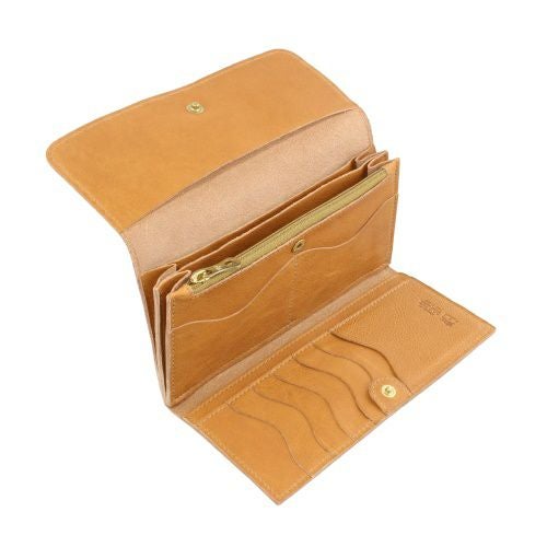 イルビゾンテ 長財布 メンズ レディース ユニセックス ブラウン IL BISONTE SCW009 PO0001 NA178B NATURALE