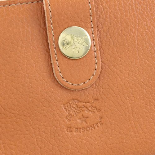 イルビゾンテ 長財布 メンズ レディース ユニセックス ブラウン IL BISONTE SCW011 PV0005 CA106B CARAMEL