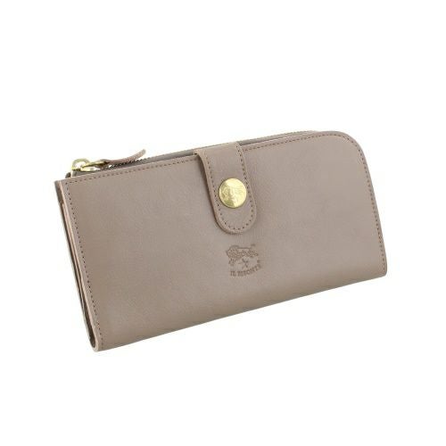イルビゾンテ 長財布 メンズ レディース ユニセックス グレー IL BISONTE SCW011 PV0005 GY107B TORTORA