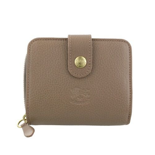 イルビゾンテ 二つ折り財布 メンズ レディース ユニセックス ブラウン IL BISONTE SMW067 PV0005 GY107B TORTORA