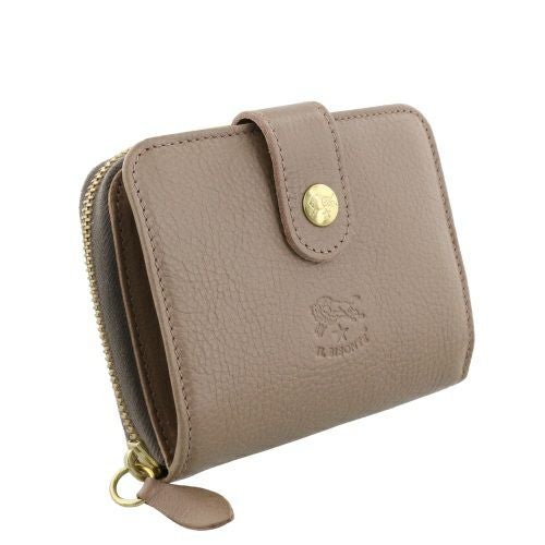 イルビゾンテ 二つ折り財布 メンズ レディース ユニセックス ブラウン IL BISONTE SMW067 PV0005 GY107B TORTORA