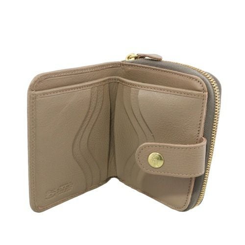 イルビゾンテ 二つ折り財布 メンズ レディース ユニセックス ブラウン IL BISONTE SMW067 PV0005 GY107B TORTORA