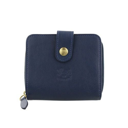 イルビゾンテ 二つ折り財布 メンズ レディース ユニセックス ブルー IL BISONTE SMW067 PV0005 BL138B BLU