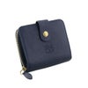 イルビゾンテ 二つ折り財布 メンズ レディース ユニセックス ブルー IL BISONTE SMW067 PV0005 BL138B BLU