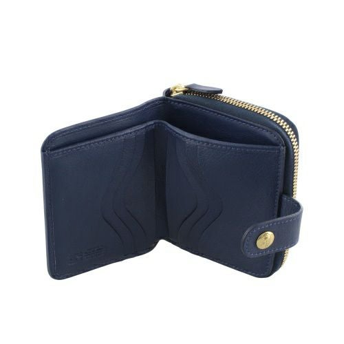 イルビゾンテ 二つ折り財布 メンズ レディース ユニセックス ブルー IL BISONTE SMW067 PV0005 BL138B BLU