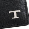 トッズ 二つ折り財布 メンズ Tタイムレス ブラック TOD’S XAMTSYBB300UGA B999 BLACK