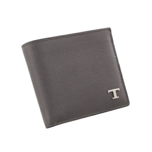 トッズ 二つ折り財布 メンズ Tタイムレス グレー TOD’S XAMTSYBB300UGA B413 GRAY