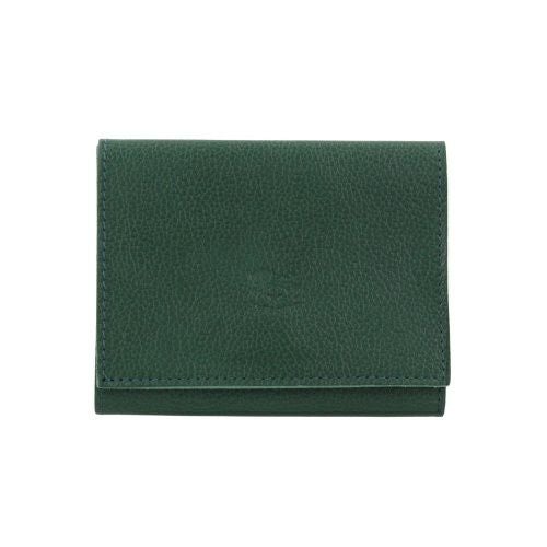 イルビゾンテ 三つ折り財布 メンズ レディース ユニセックス グリーン IL BISONTE SMW036 PV0004 GR101B