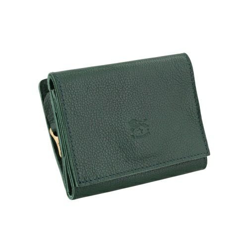 イルビゾンテ 三つ折り財布 メンズ レディース ユニセックス グリーン IL BISONTE SMW036 PV0004 GR101B