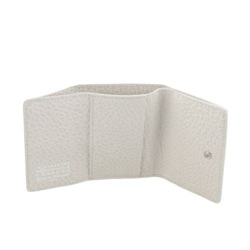 メゾン マルジェラ 三つ折り財布 レディース ホワイト Maison Margiela S36UI0416P4455 H9677 GREIGE