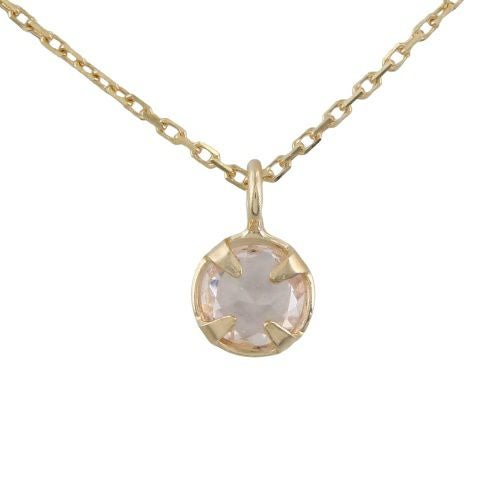 ネックレス ピアスセット K10YG モルガナイト