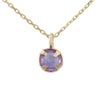 ネックレス ピアスセット K10YG アメジスト