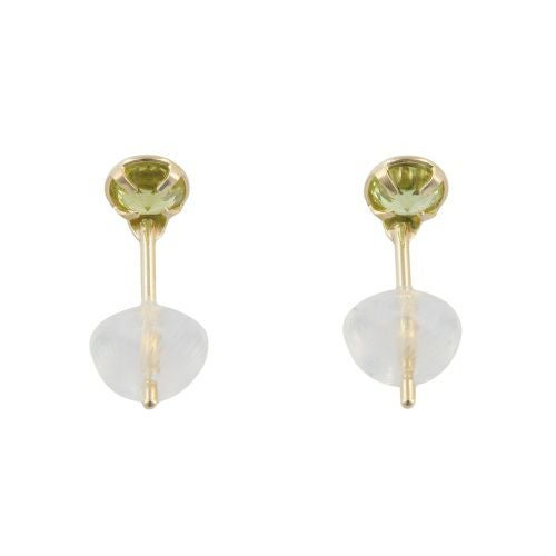 ネックレス ピアスセット K10YG ペリドット