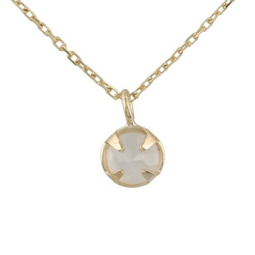 ネックレス ピアスセット K10YG ムーンストーン