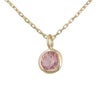 ネックレス ピアスセット K10YG Pトルマリン