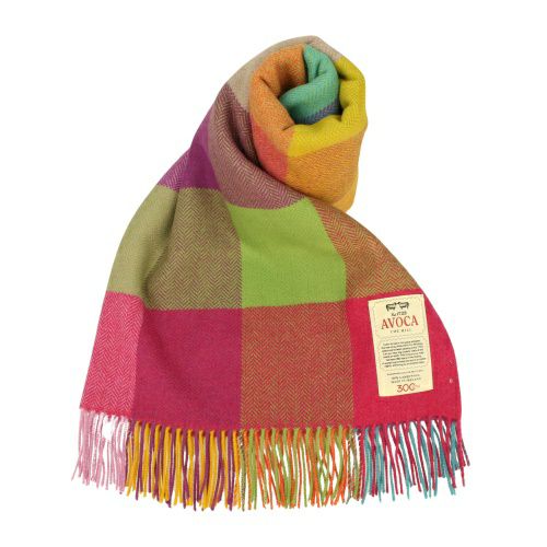 アヴォカ マフラー レディース マルチカラー AVOCA LWTH10 CIRCUS