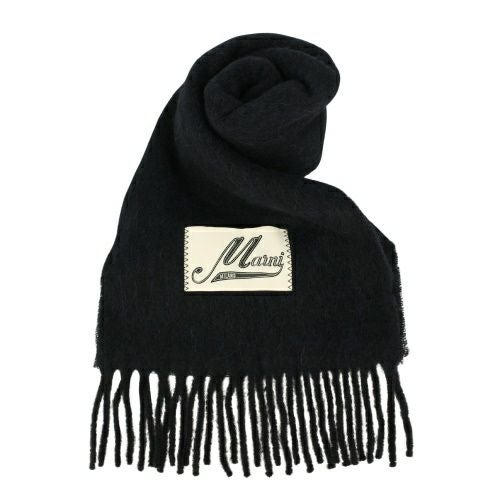 マルニ マフラー レディース ブラック MARNI SCMC0059Y0UTW918 00B99