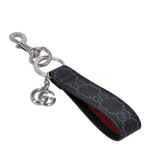 グッチ キーリング メンズ ブラック GUCCI 817305 JAAH3 8146