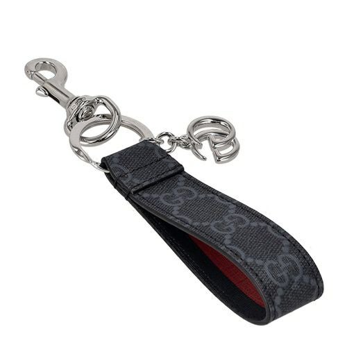 グッチ キーリング メンズ ブラック GUCCI 817305 JAAH3 8146