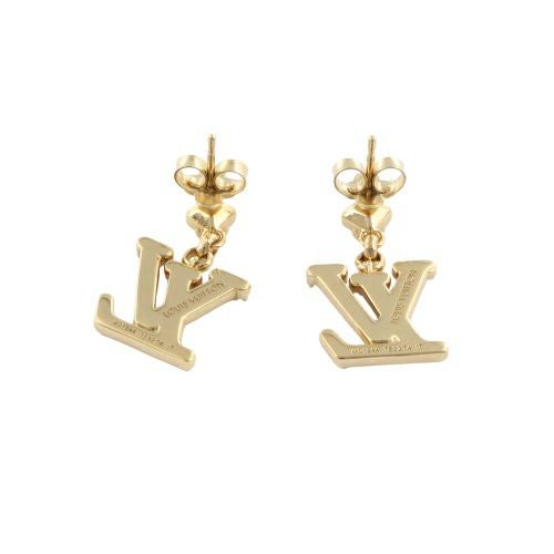 ルイヴィトン ピアス・レディ LV ゴールド LOUIS VUITTON M01844 GOLD