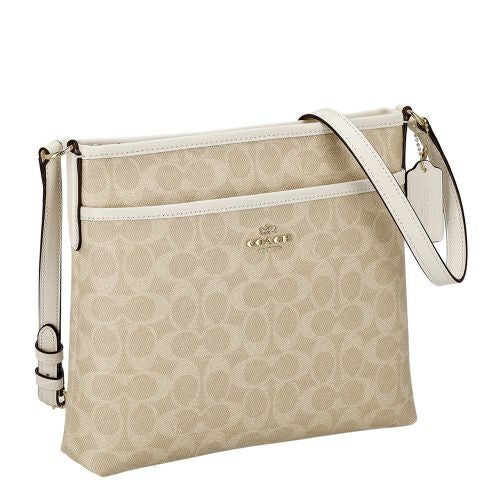 コーチ アウトレット ショルダーバッグ レディース シグネチャー ベージュ COACH OUTLET CCQ21 IMXDM サンド/チョーク