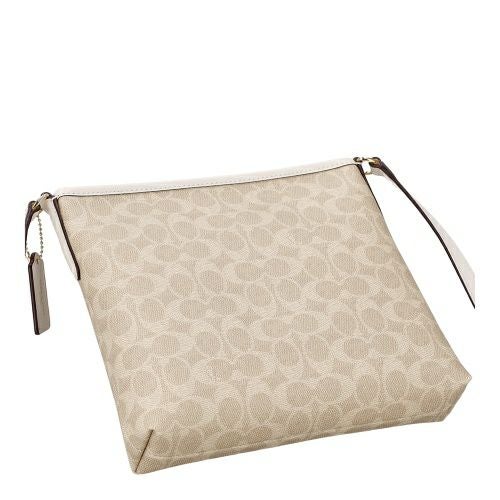 コーチ アウトレット ショルダーバッグ レディース シグネチャー ベージュ COACH OUTLET CCQ21 IMXDM サンド/チョーク