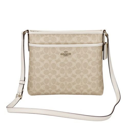 コーチ アウトレット ショルダーバッグ レディース シグネチャー ベージュ COACH OUTLET CCQ21 IMXDM サンド/チョーク