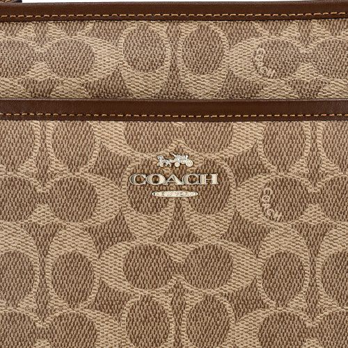 コーチ アウトレット ショルダーバッグ レディース シグネチャー ブラウン COACH OUTLET CCQ21 IMXHE タン/ブラウン
