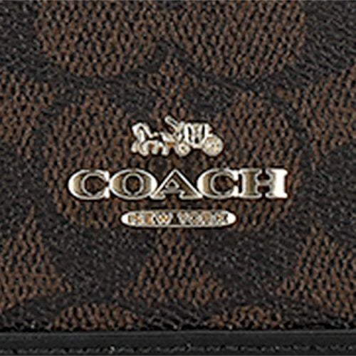 コーチ アウトレット ハンドバッグ レディース シグネチャー ブラウン COACH OUTLET CCQ26 IMXAQ ウォルナット/ブラック