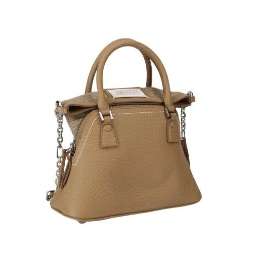 メゾン マルジェラ ハンドバッグ レディース 5AC ファイブエーシー ブラウン Maison Margiela S56WG0081P4455 T2172 CHAMOIS