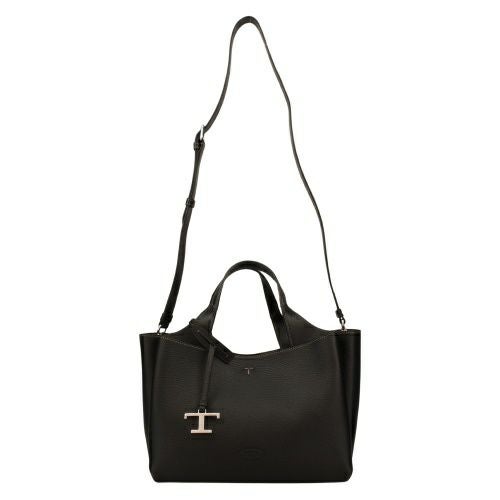 トッズ ハンドバッグ レディース Tタイムレス T TIMELESS ブラック TOD’S XBWAPAFL100QRI B999 BLACK