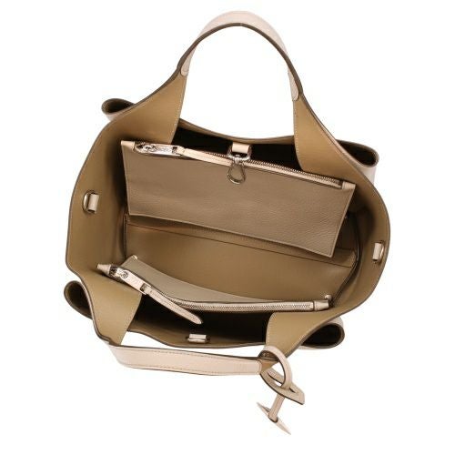 トッズ ハンドバッグ レディース Tタイムレス T TIMELESS ホワイト TOD’S XBWAPAFL100QRI 9O22 WHITE BEIGE