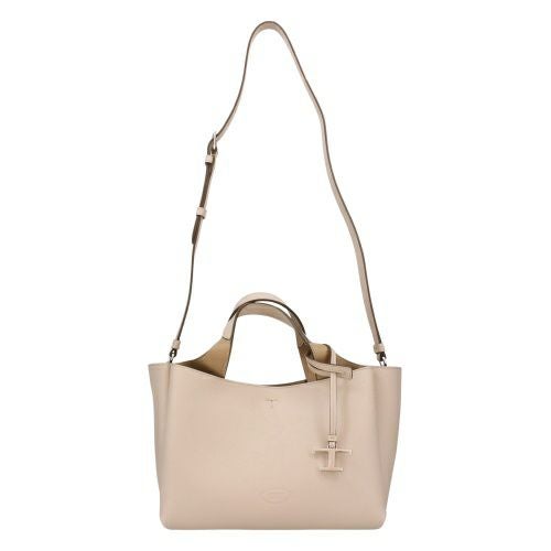 トッズ ハンドバッグ レディース Tタイムレス T TIMELESS ホワイト TOD’S XBWAPAFL100QRI 9O22 WHITE BEIGE