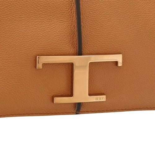 トッズ ハンドバッグ レディース Tタイムレス T TIMELESS ブラウン TOD’S XBWTSAB0100Q8E S410 KENIA SCURO